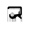 CHRYS 05191357AA Shaft Seal, differential